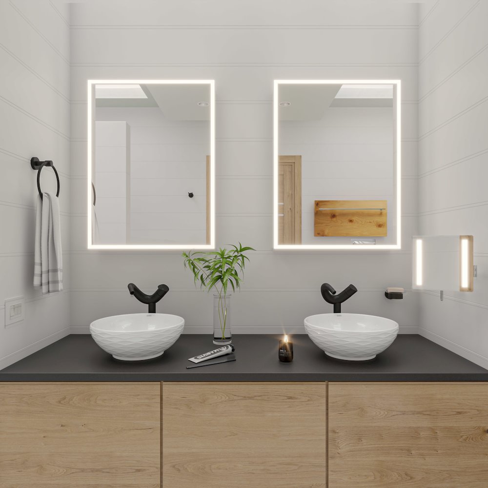 24" x 32" Single Door LED Light Medicine Cabinet. Picture 6