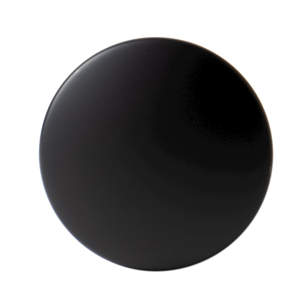 Black Matte Pop Up Drain with Overflow. Picture 6