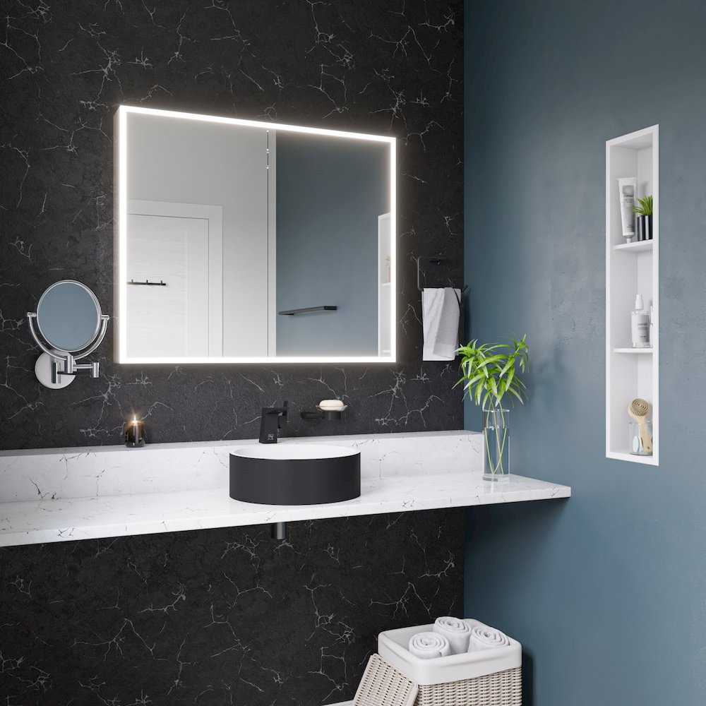 Black Matte Wall Mounted 4 Prong Robe / Towel Hook. Picture 9