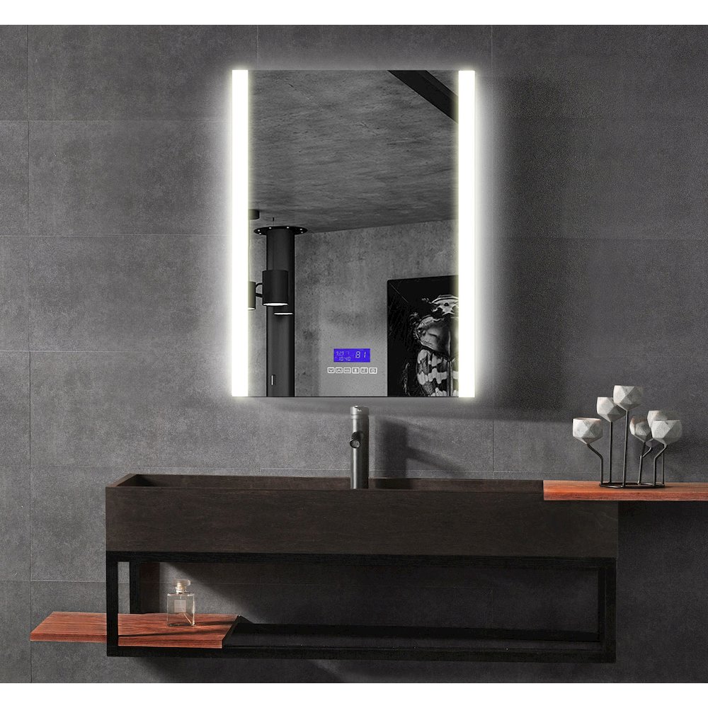 24" x 32" Single Door LED Light Bluetooth Medicine Cabinet. Picture 3
