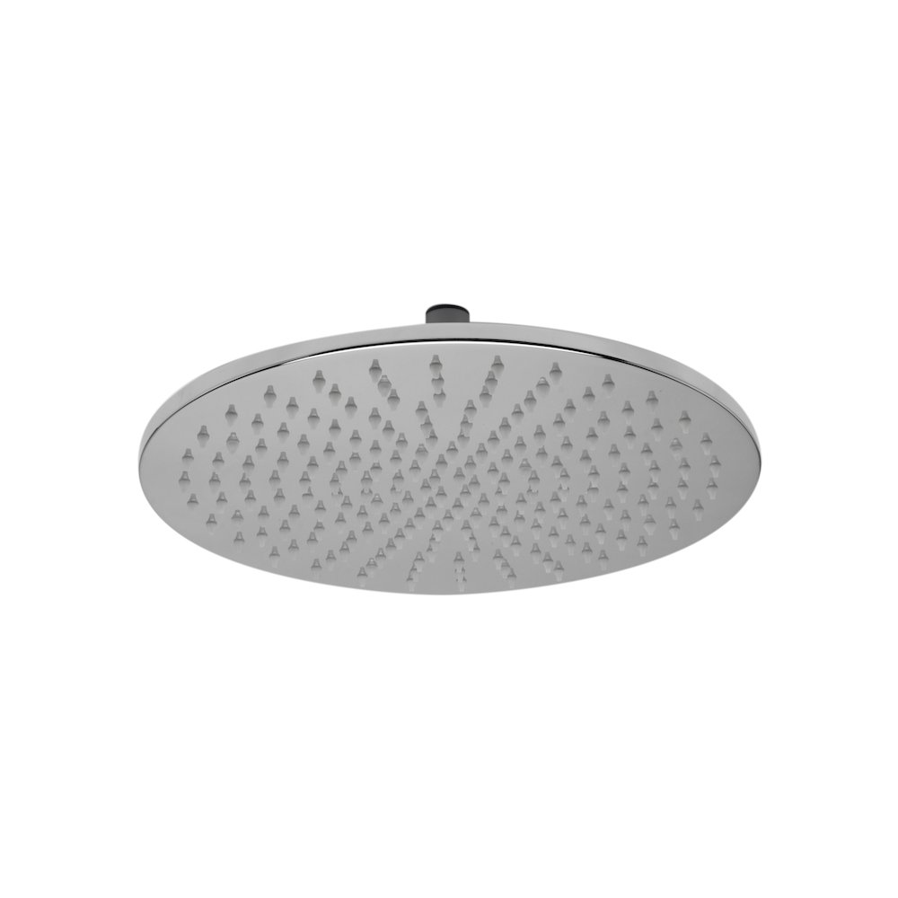 Polished Chrome 12" Round Multi Color LED Rain Shower Head. Picture 1