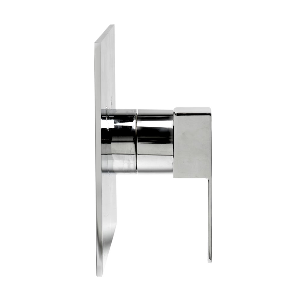 Polished Chrome Modern Square Pressure Balanced Shower Mixer. Picture 3