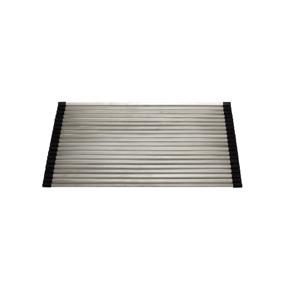18" x 13" Modern Stainless Steel Drain Mat for Kitchen. Picture 1