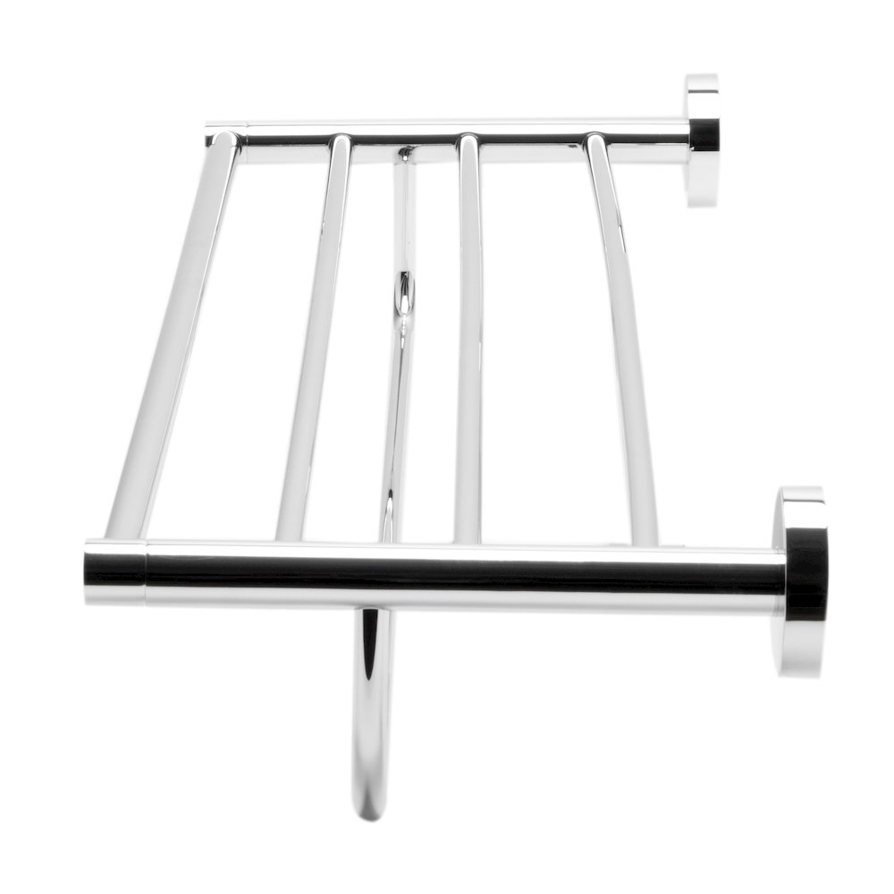 Polished Chrome 26 inch Towel Bar & Shelf Bathroom Accessory. Picture 5