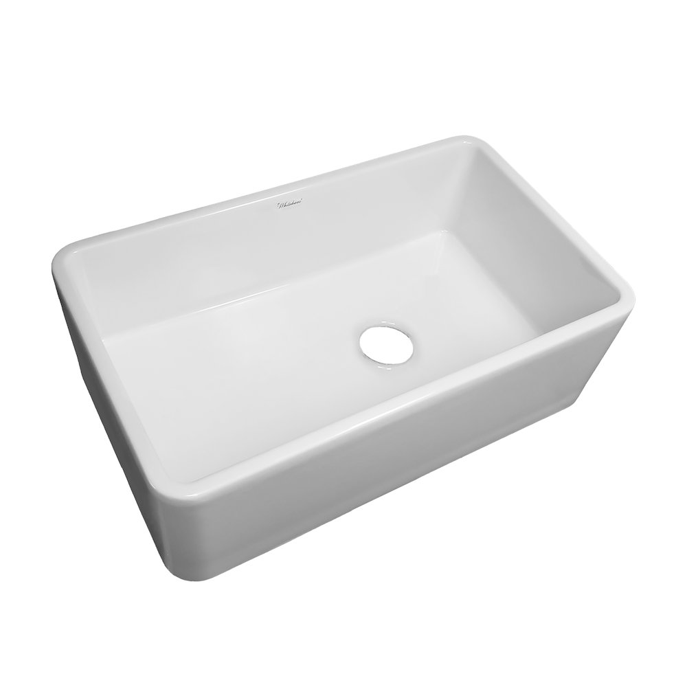Farmhaus Fireclay Duet Series Reversible Sink with Smooth Front Apron. Picture 3