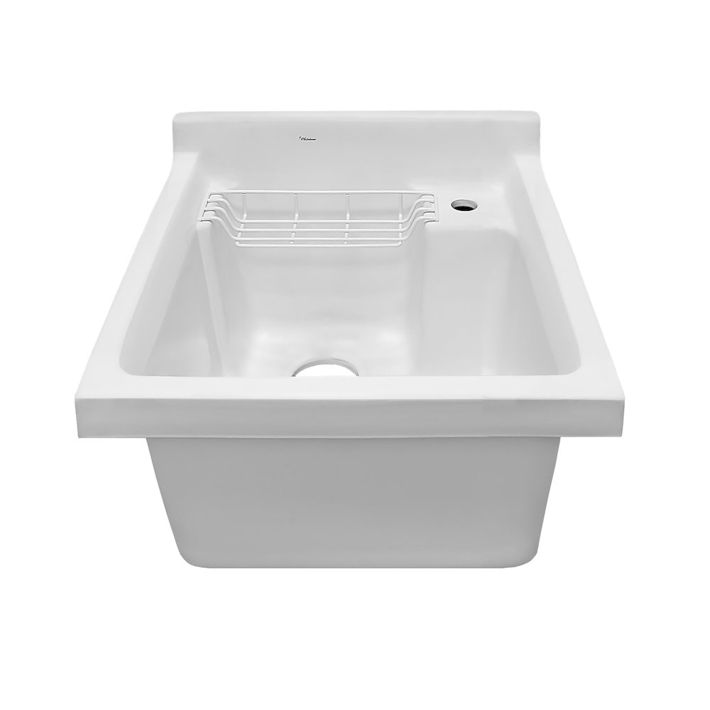 Vitreous China Single Bowl, Drop-in Sink. Picture 2