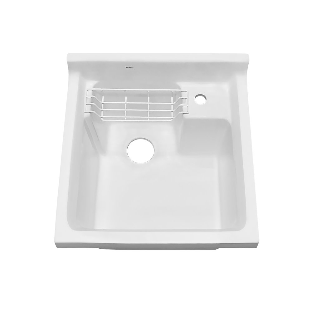 Vitreous China Single Bowl, Drop-in Sink. Picture 3
