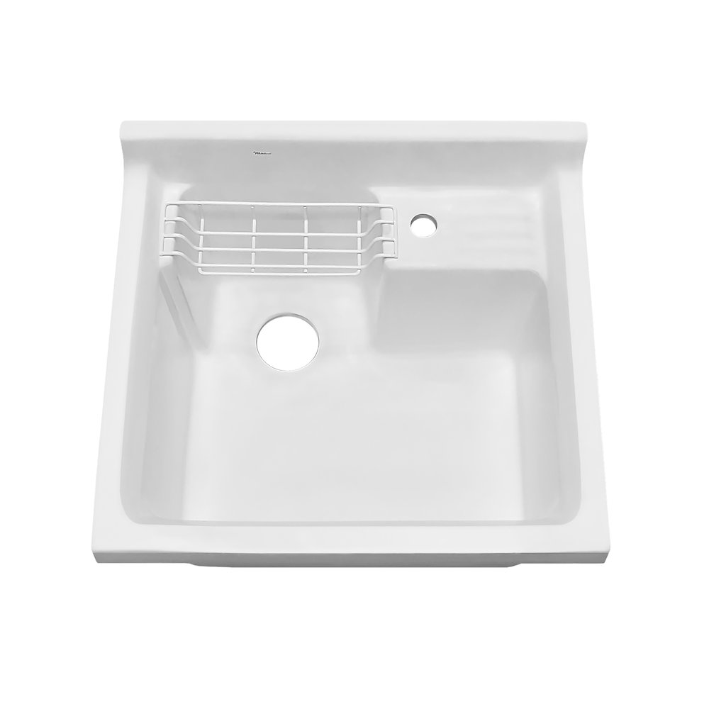 Vitreous China Single Bowl, Drop-in Sink. Picture 3
