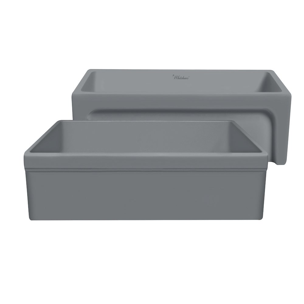 Glencove 30" Reversible Matte Kitchen Fireclay Sink. Picture 1
