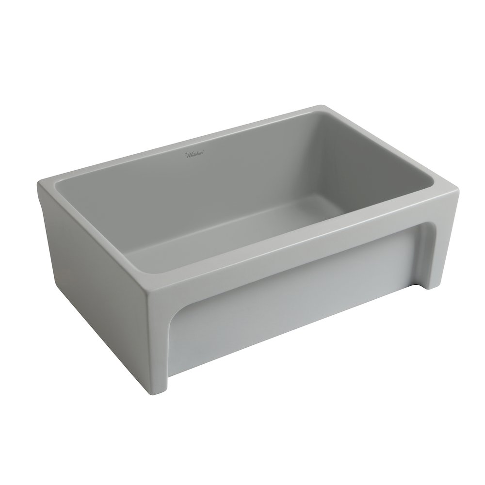 Glencove 30" Reversible Matte Kitchen Fireclay Sink. Picture 2