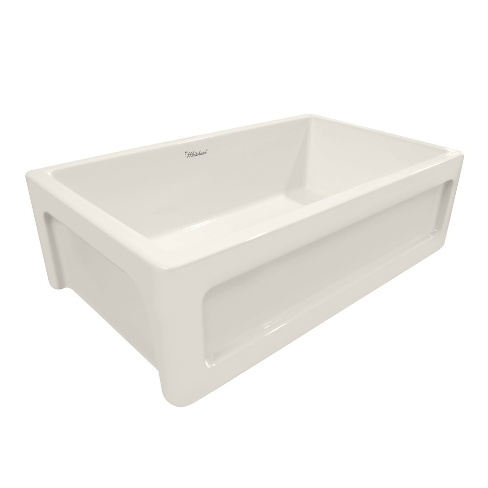 Shakerhaus 33" Reversible Kitchen Fireclay Sink. Picture 4