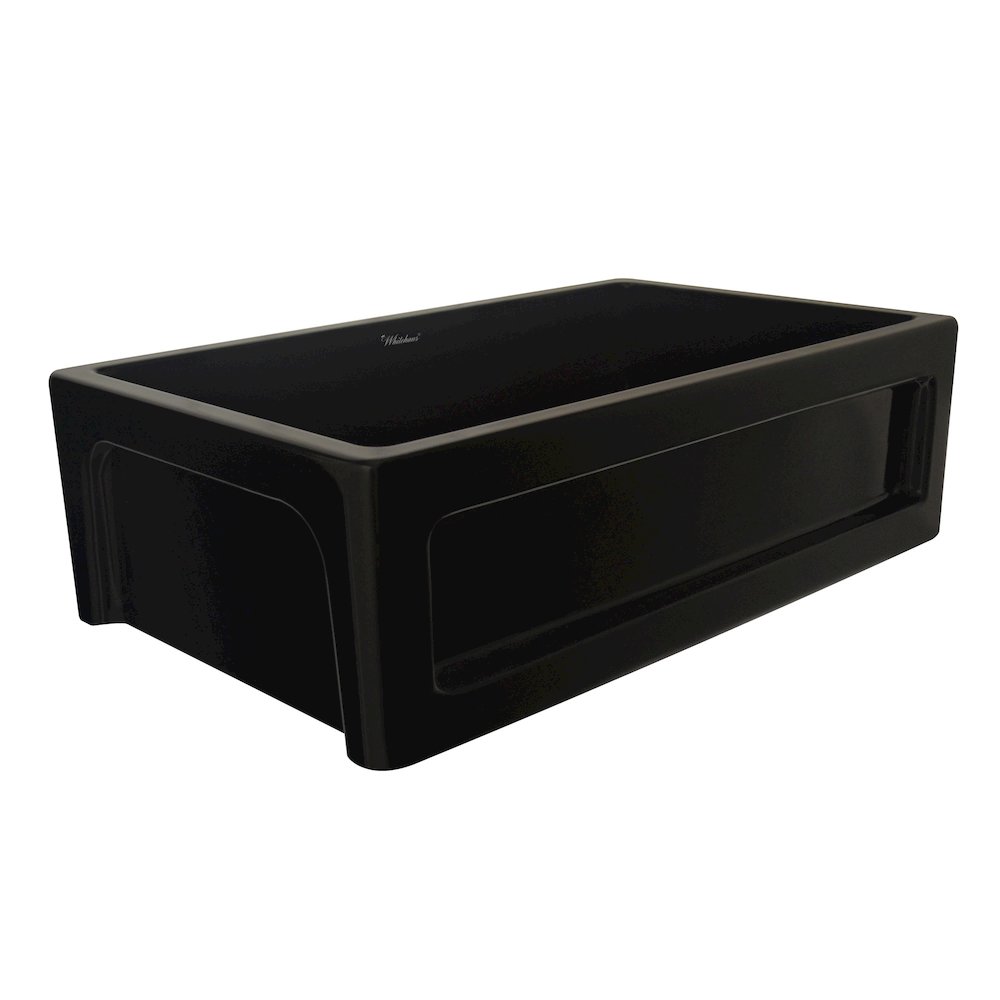 Shakerhaus 33" Reversible Kitchen Fireclay Sink. Picture 4