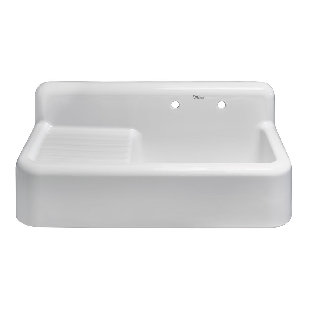 Heritage Front Apron Single Bowl Fireclay Sink. Picture 1