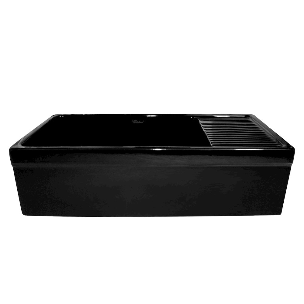 Farmhaus Fireclay Quatro Alcove Large Reversible Sink. Picture 1