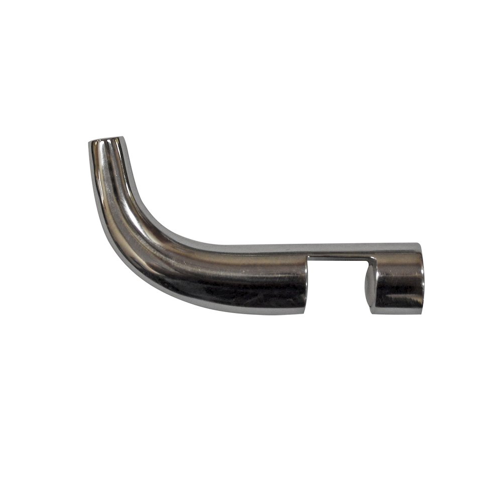 Slide on Adjustable Shower Door Robe/Towel Hook. Picture 1