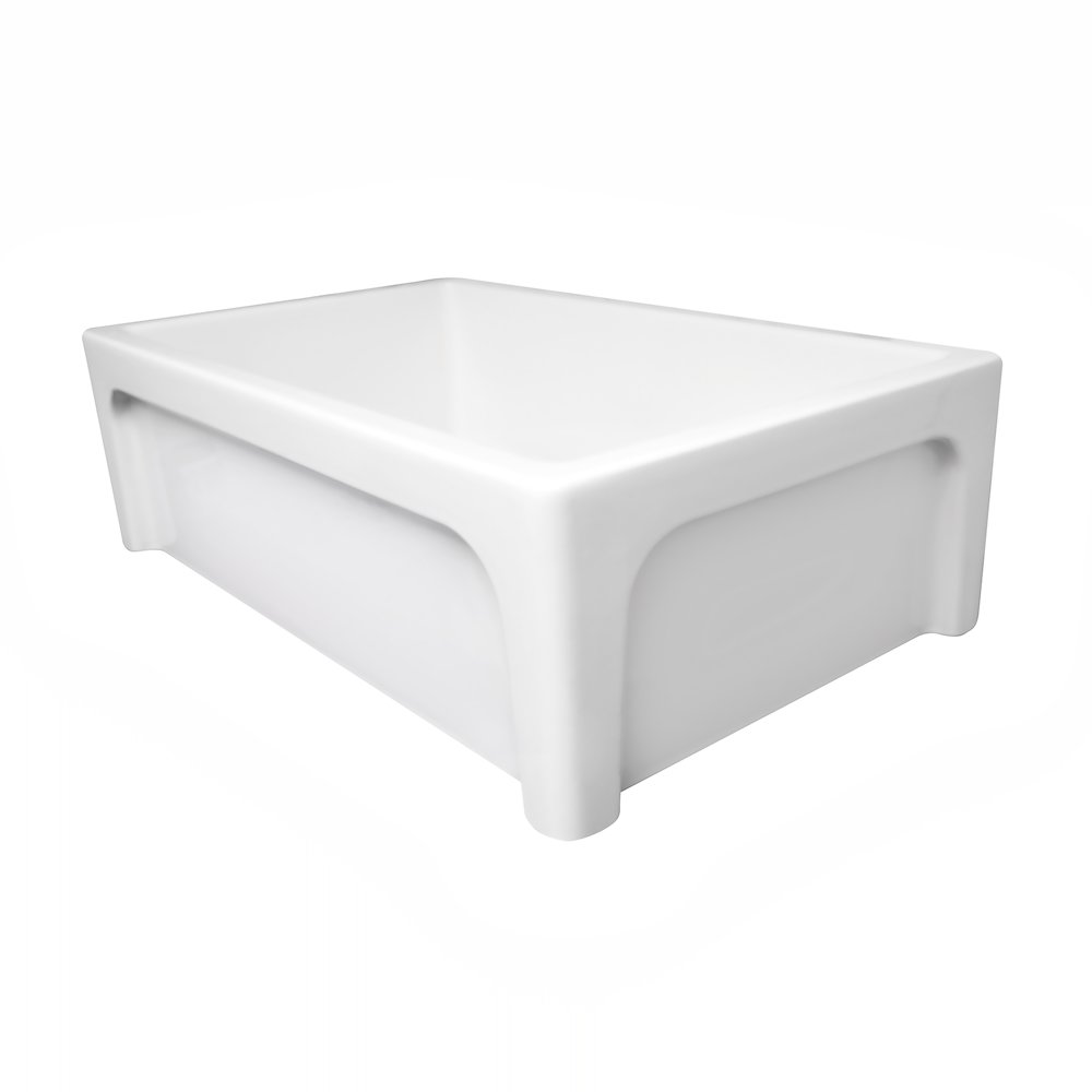 Glencove St. Ives 33" Front Apron Fireclay Sink. Picture 3