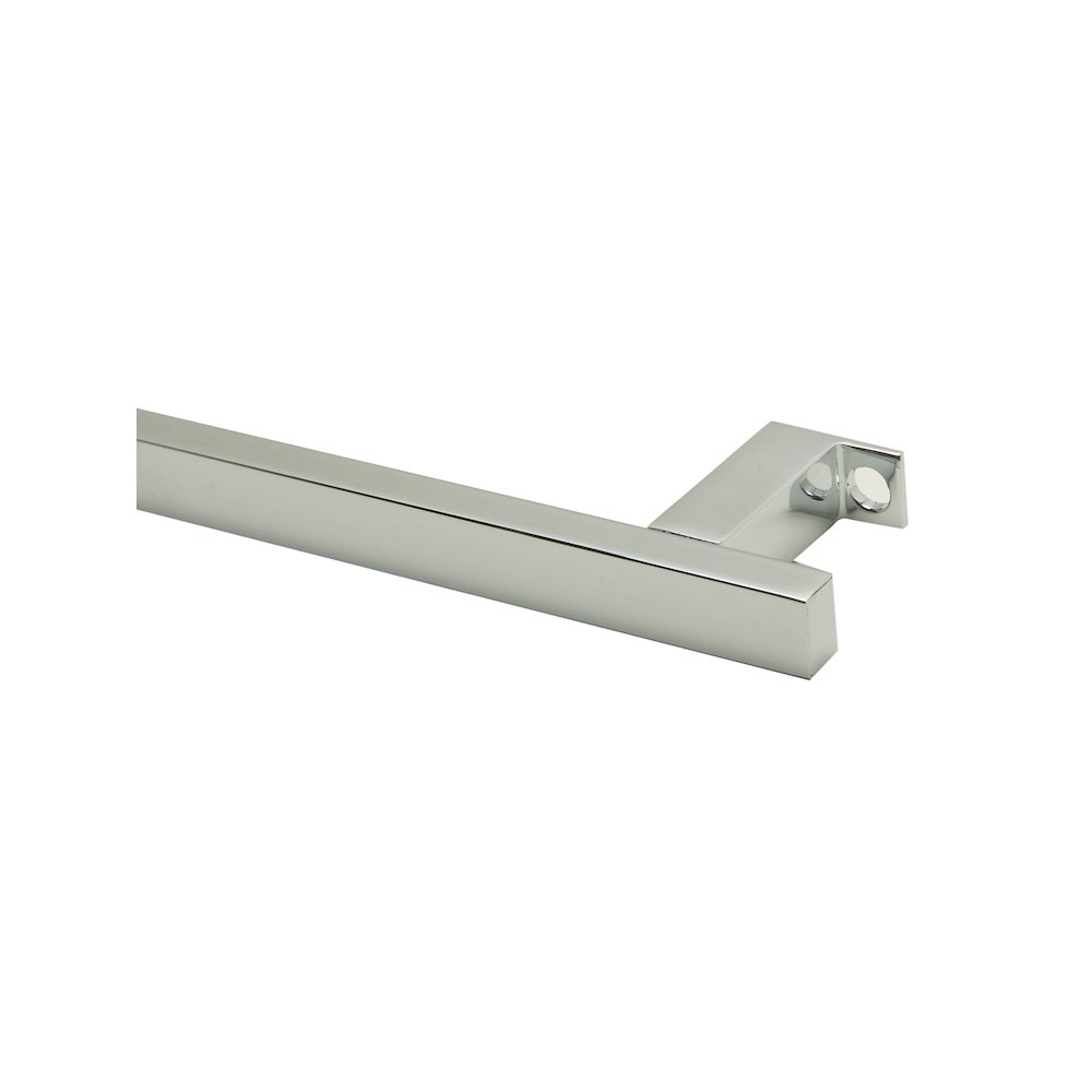 17" Chrome Squared Towel Bar addition to the AB108 Bathroom Sink Basin. Picture 2