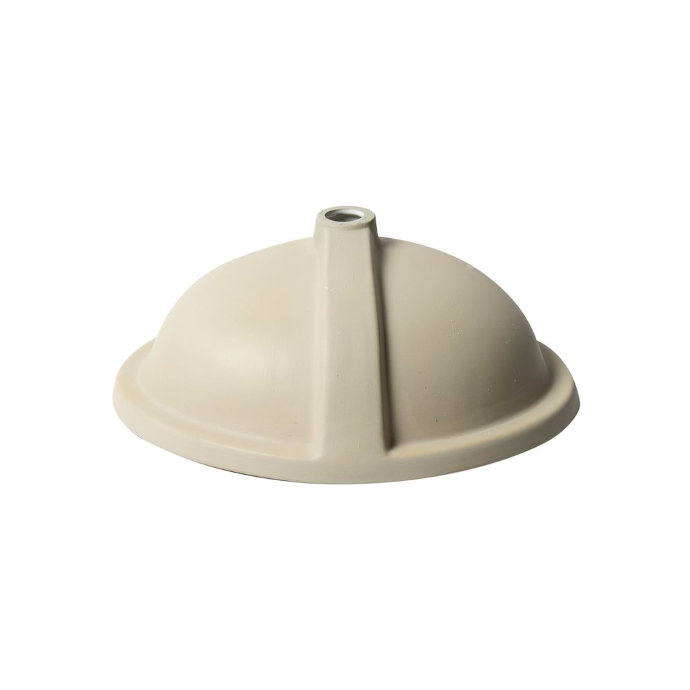 White 23" Oval Undermount Ceramic Sink. Picture 2