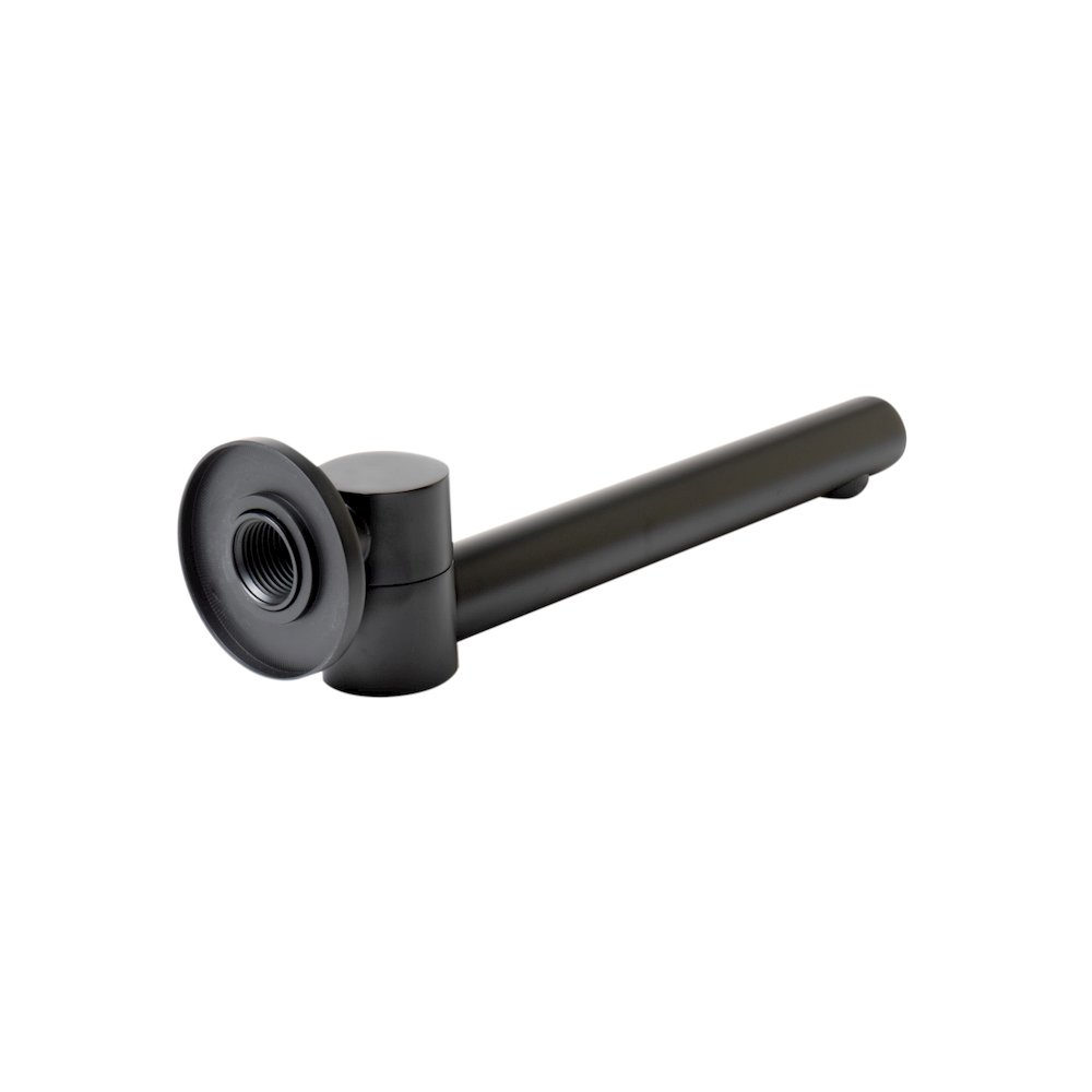 Black Matte Round Foldable Tub Spout. Picture 5