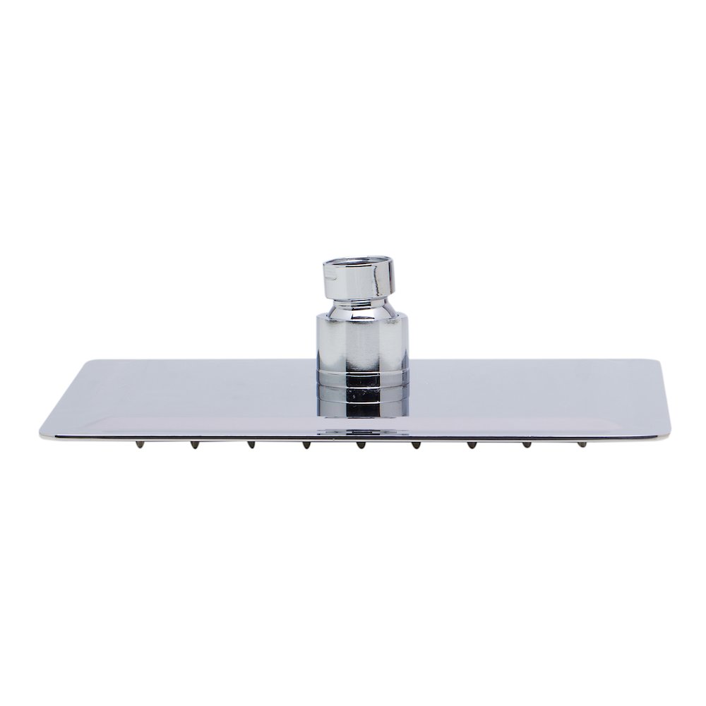 Solid Polished Stainless Steel 8" Square Ultra Thin Rain Shower Head. Picture 4