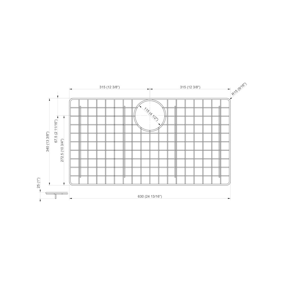 Stainless Steel Grid for AB3020DI and AB3020UM. Picture 8