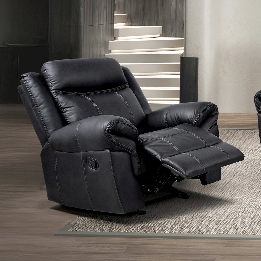 Verne Modern Manual Glider Recliner. Picture 2