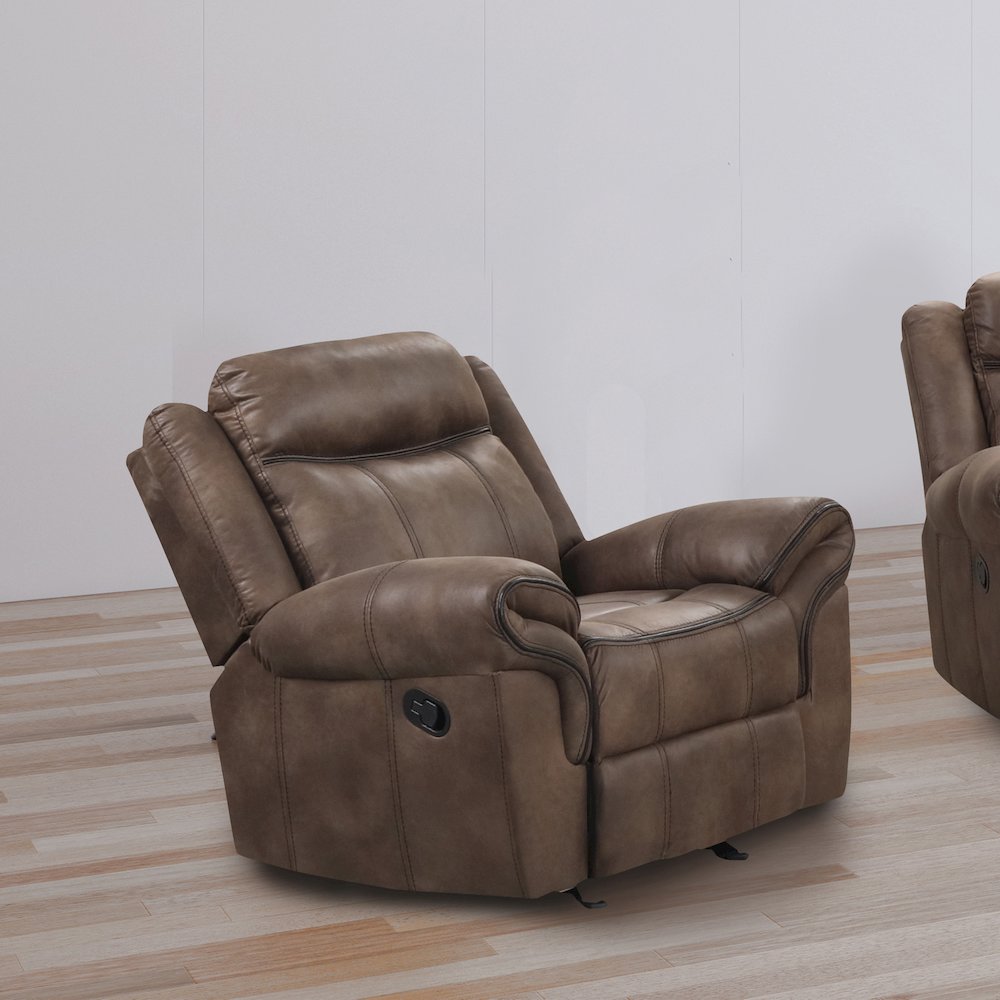 Furniture of America Misander Manual Recliner. Picture 4
