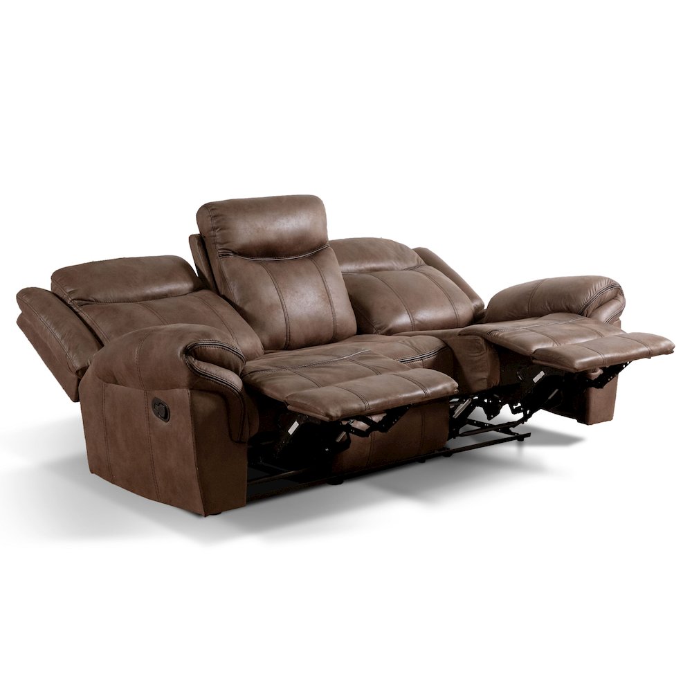 Furniture of America Misander Manual Recline Sofa. Picture 3