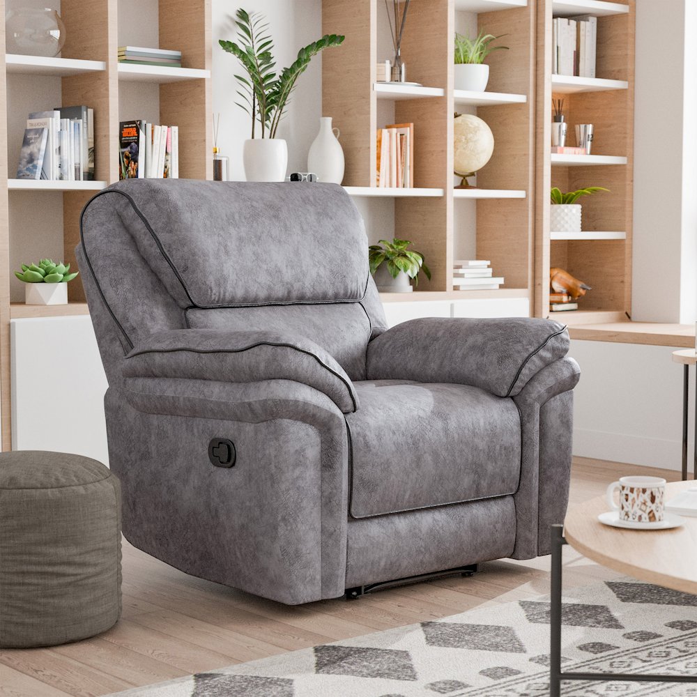 Furniture of America Jamesing Manual Recline Chair. Picture 4