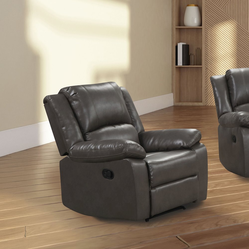Furniture of America Lamick Manual Recliner. Picture 3