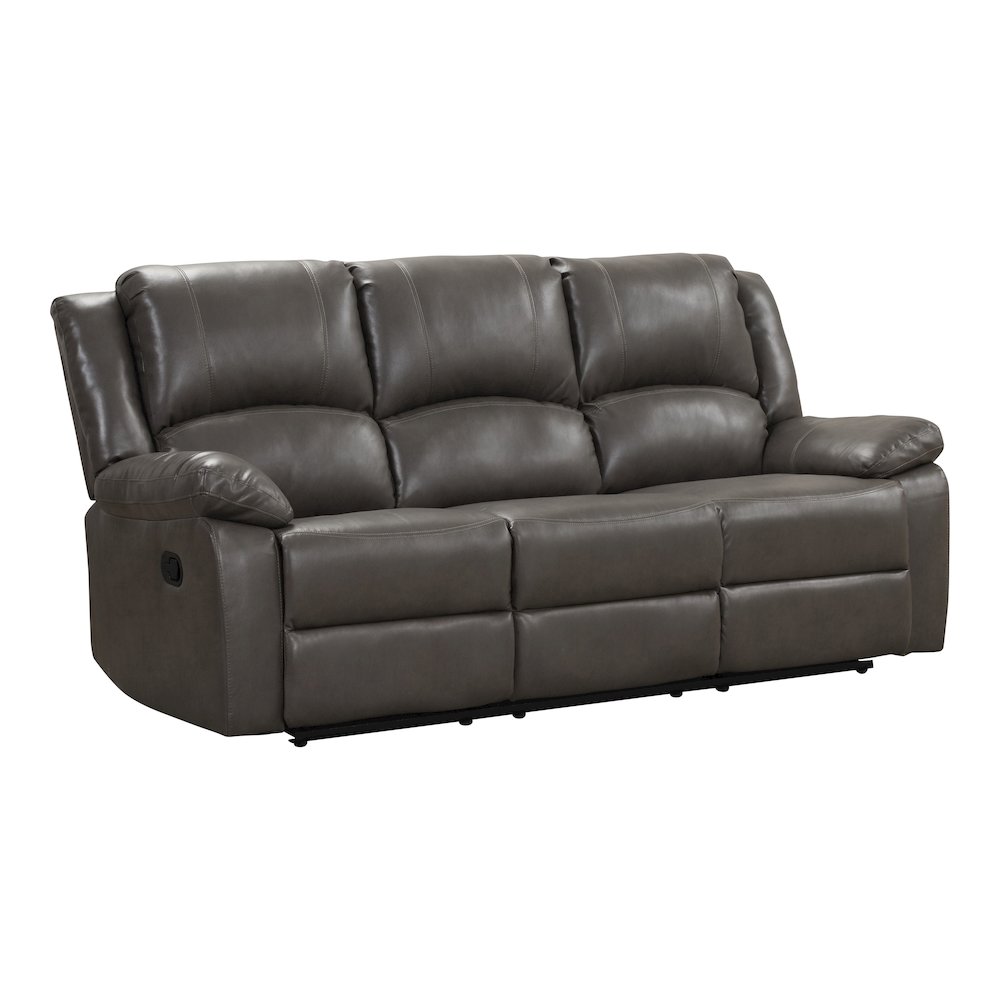 Furniture of America Lamick Manual Recline Sofa. Picture 1