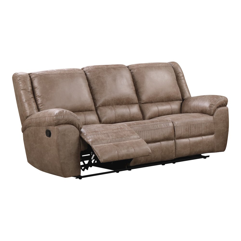Furniture of America Tenn Manual Recline Sofa. Picture 1