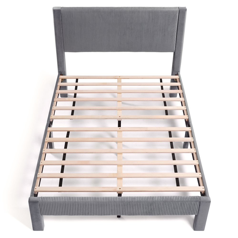 Furniture of America Simas Upholstered Bed. Picture 3