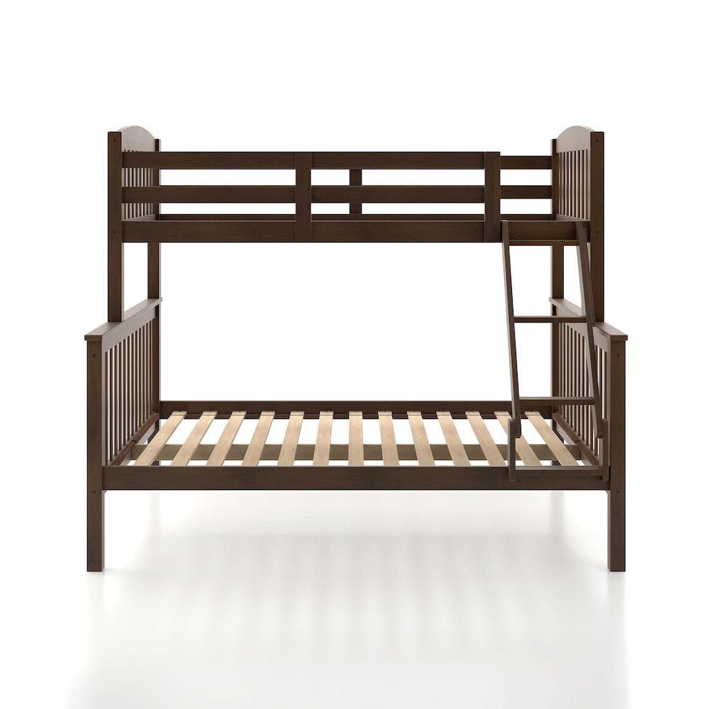 Tales Wood Twin over Full Bunk Bed with Ladder. Picture 2