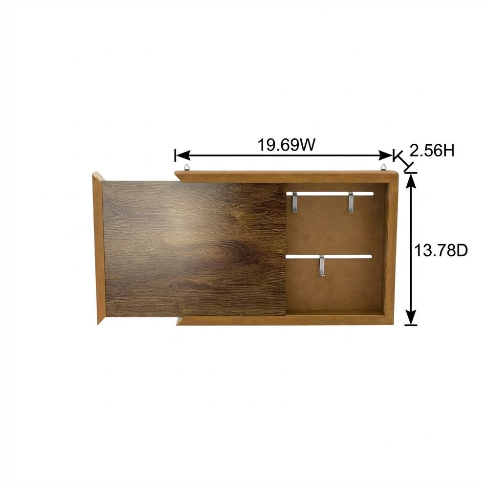 Hidden Storage Cabinet With Photo Frame In Compact Design. Picture 7