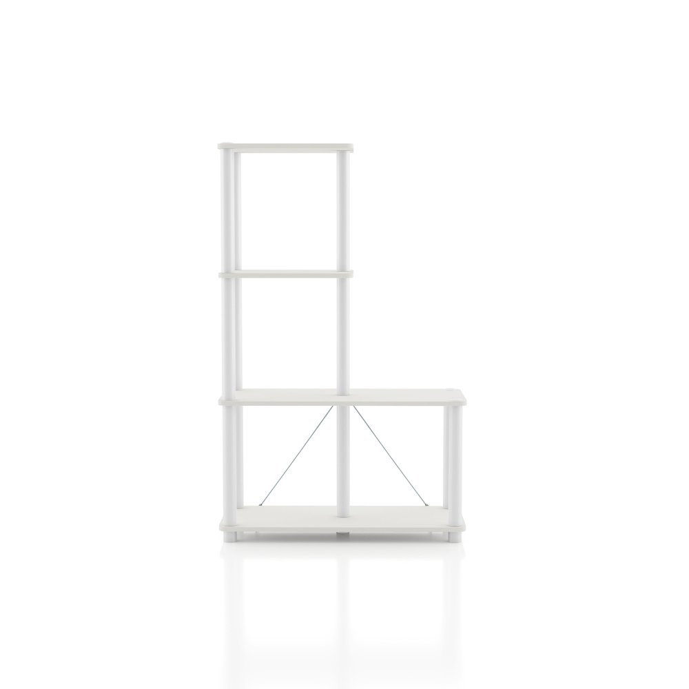 Seni 4-Cube Shelves Wood Open Bookcase. Picture 2