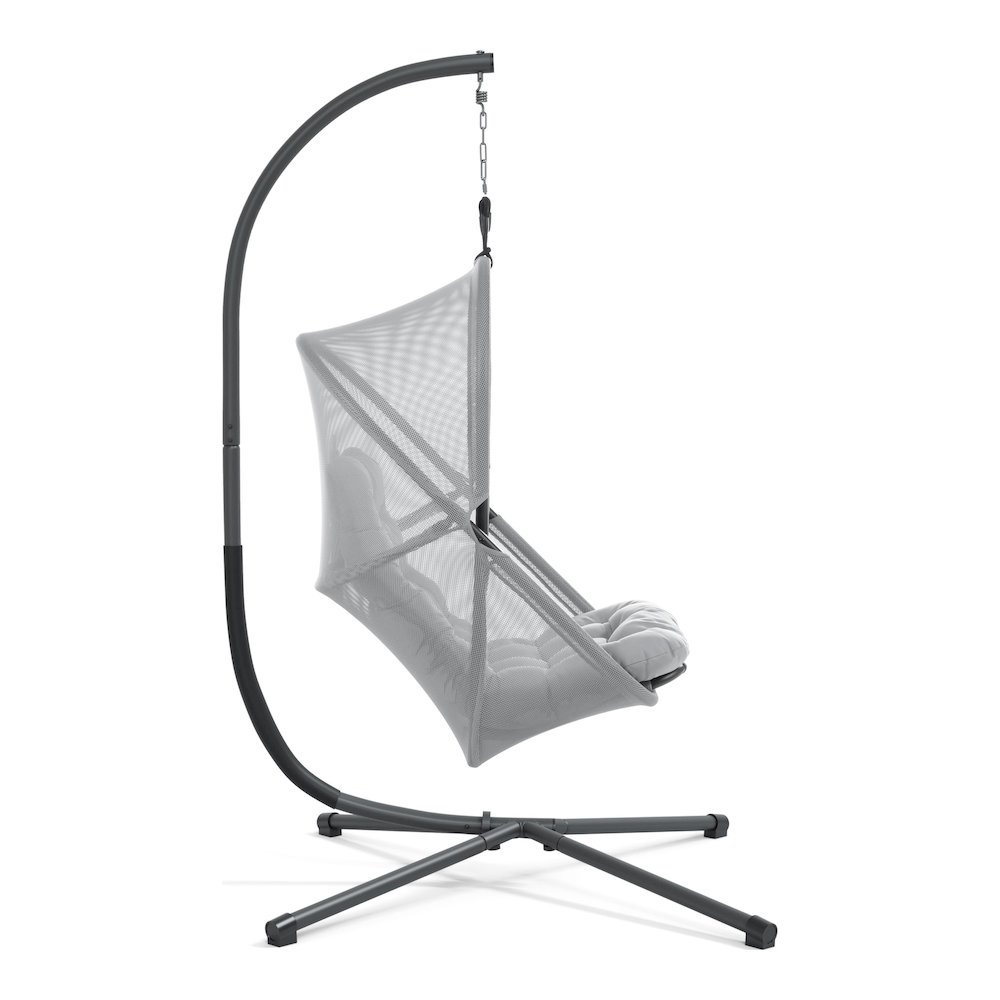 Drift Patio Foldable Porch Swing Chair with Cushion. Picture 7