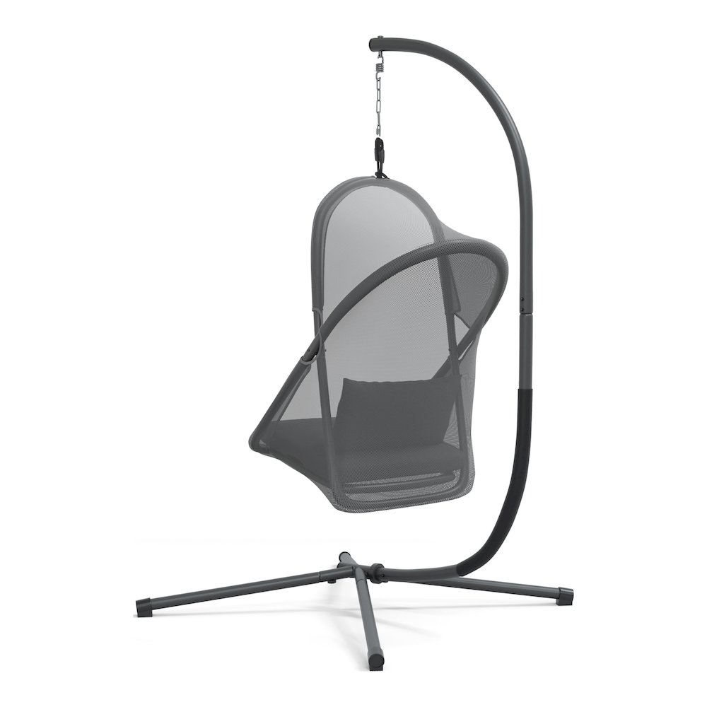 Sway UV-Resistant Foldable Patio Swing Chair with Cushions. Picture 6