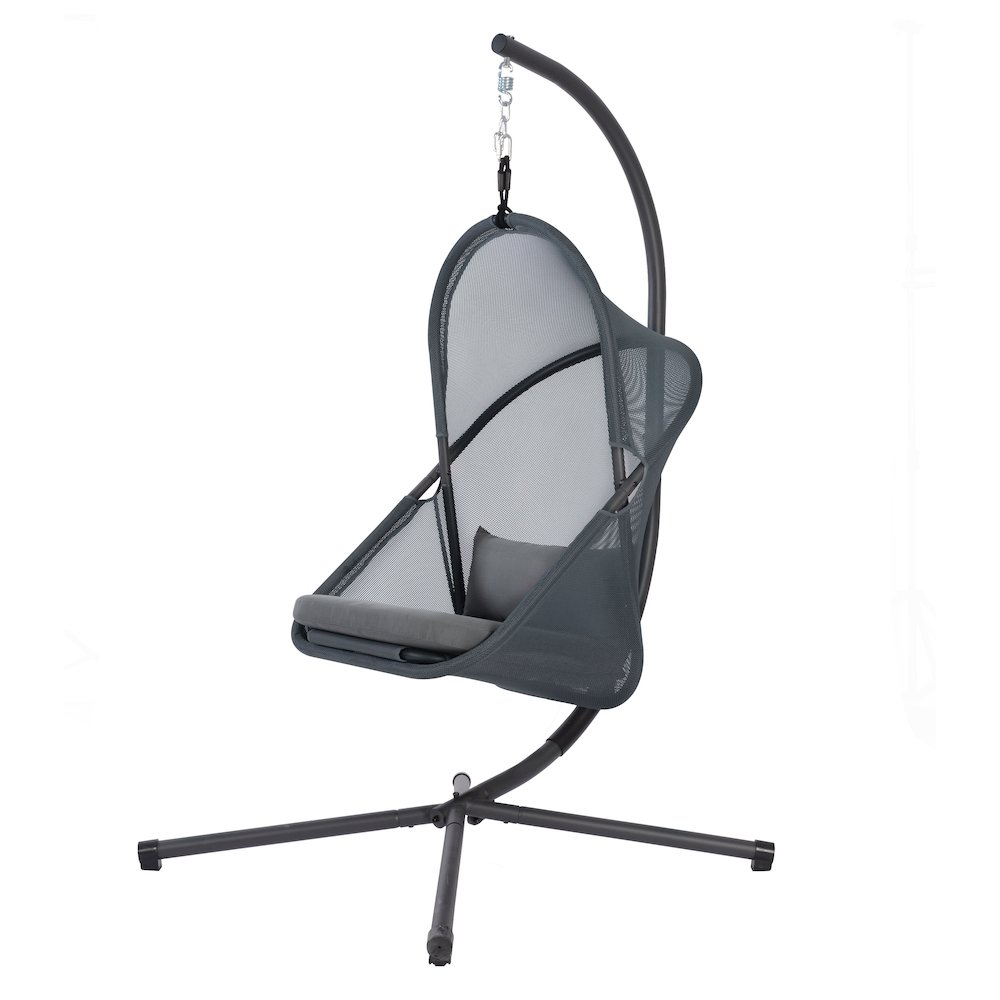 Sway UV-Resistant Foldable Patio Swing Chair with Cushions. Picture 7