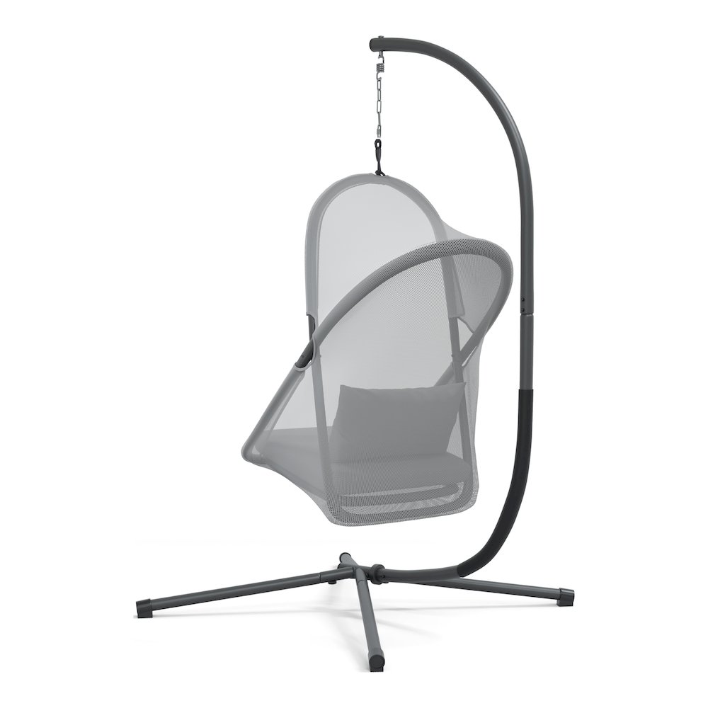 Sway UV-Resistant Foldable Patio Swing Chair with Cushions. Picture 5