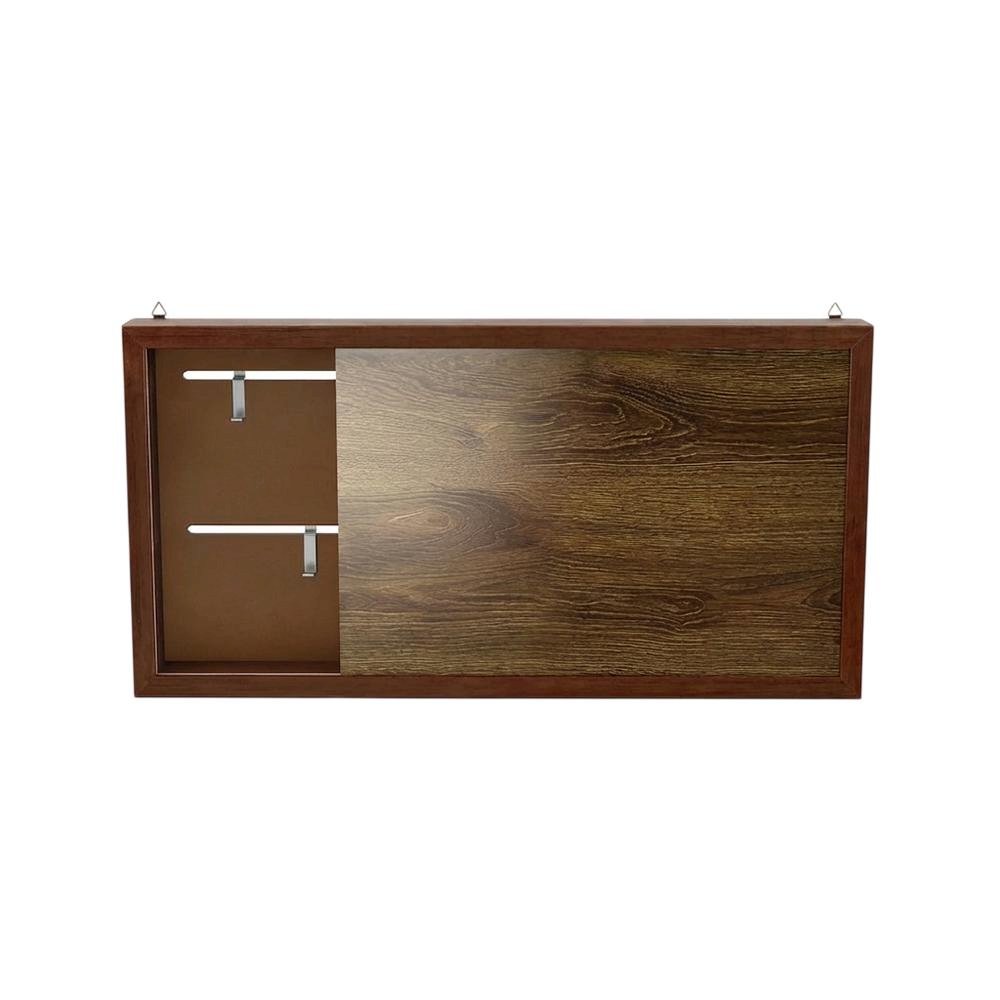 Hidden Storage Cabinet With Photo Frame In Compact 20-Inch Size. Picture 4