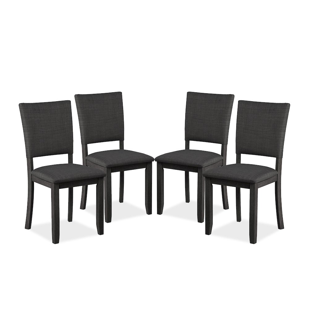 Ravyn Modern Solid Wood Dining Chairs (Set of 4). Picture 1
