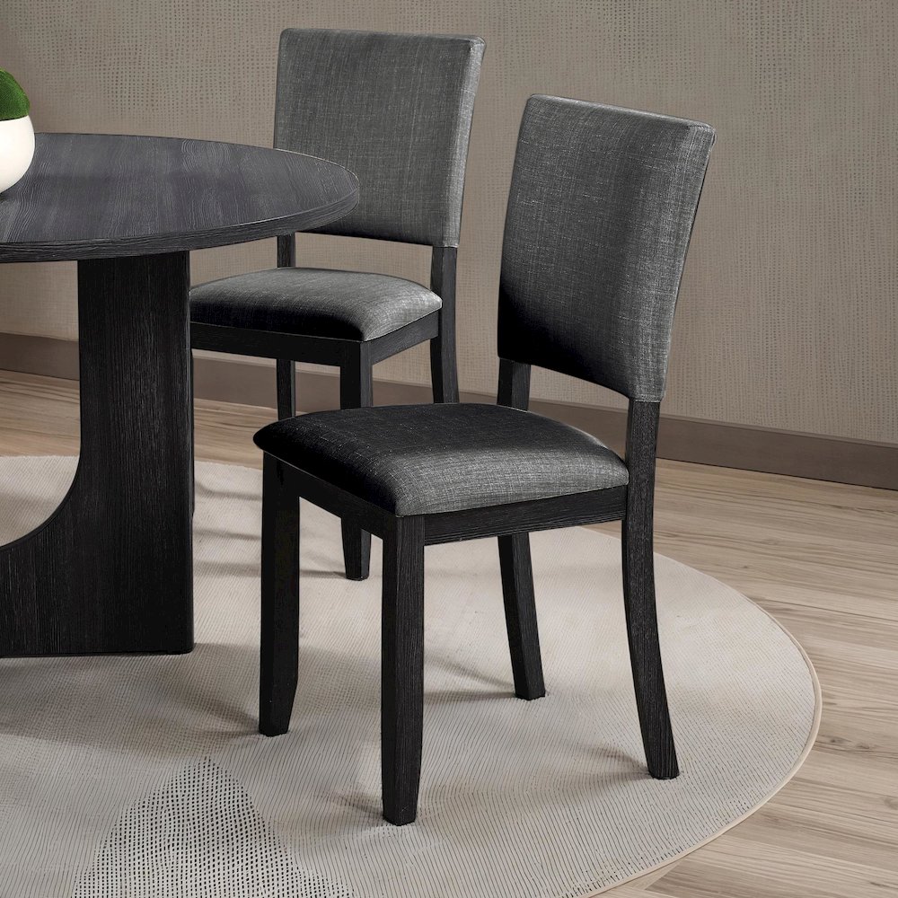 Ravyn Modern Solid Wood Dining Chairs (Set of 4). Picture 2
