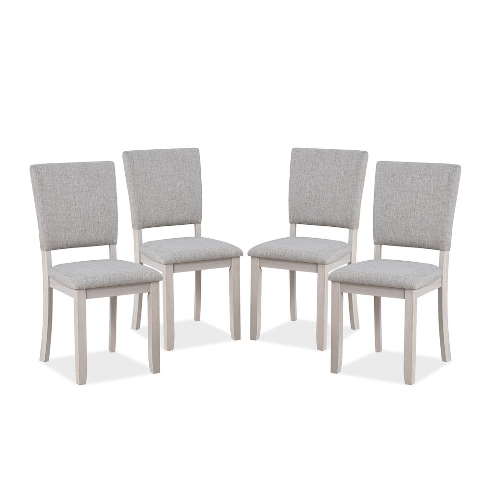 Ravyn Modern Solid Wood Dining Chairs (Set of 4). Picture 1