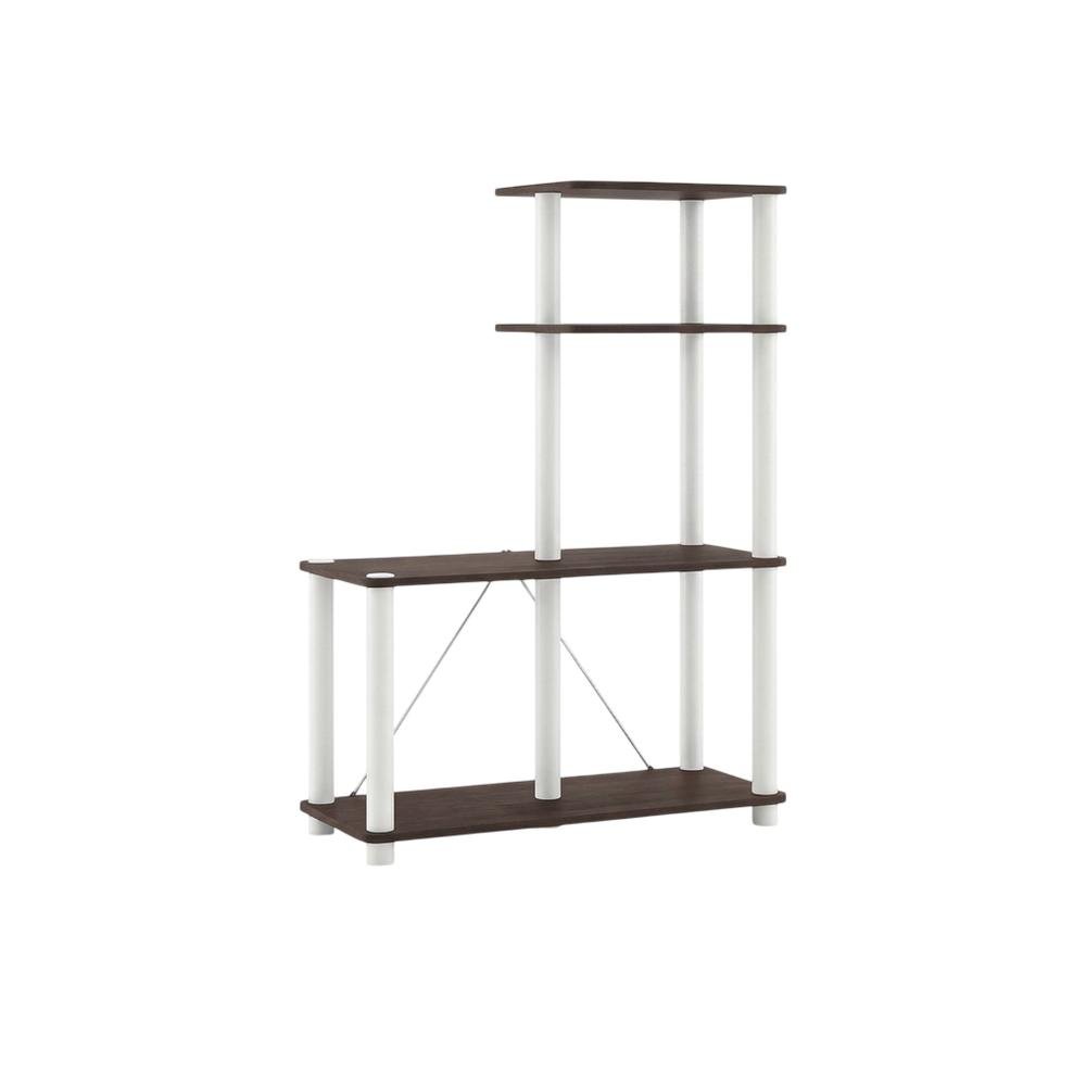 Wooden 3-Cube Shelves Open Bookcase for Stylish Storage and Display. Picture 1