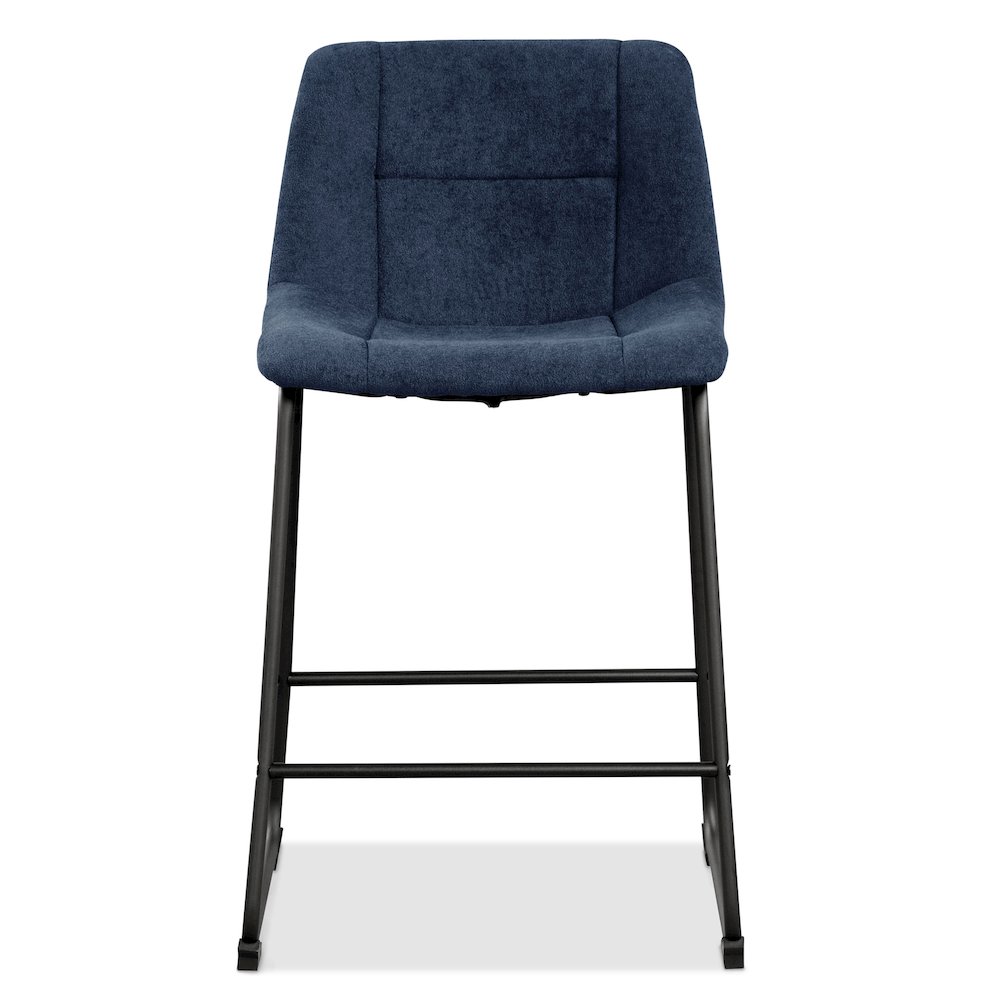 Furniture of America Diam Counter Height Upholstered Dining Chairs (Set of 2). Picture 2