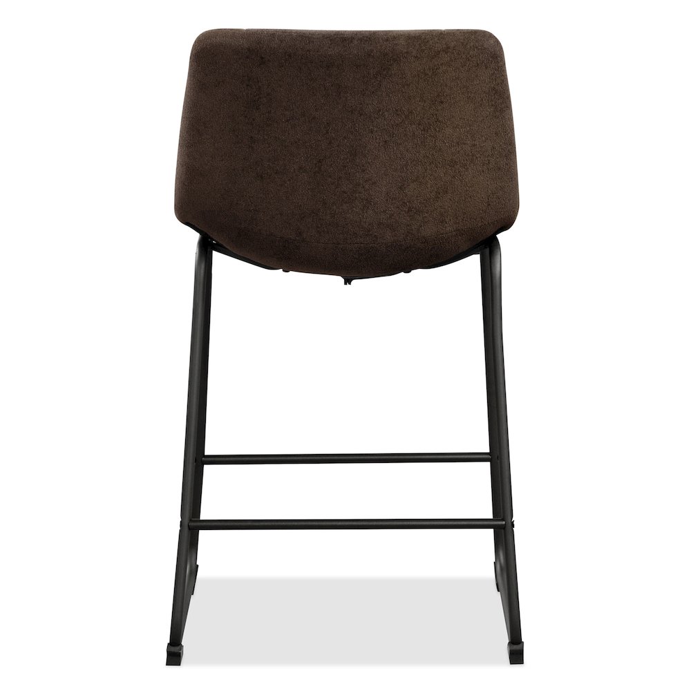 Furniture of America Diam Counter Height Upholstered Dining Chairs (Set of 2). Picture 3