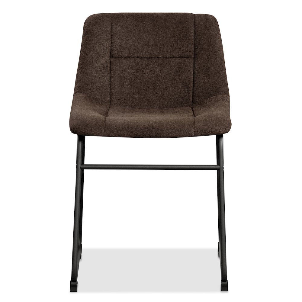 Furniture of America Diam Upholstered Dining Chairs (Set of 2). Picture 2