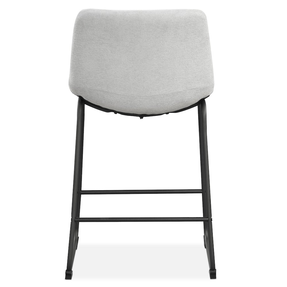 Furniture of America Diam Counter Height Upholstered Dining Chairs (Set of 2). Picture 3