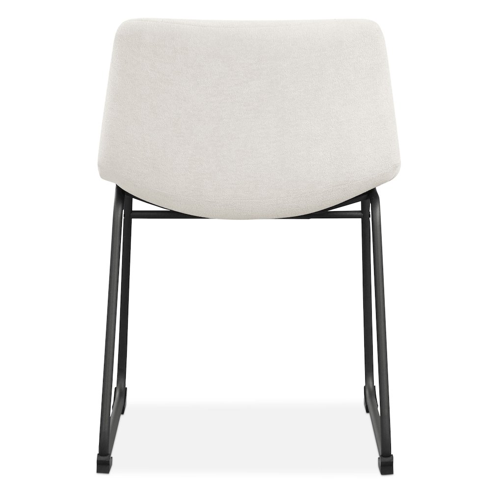Furniture of America Diam Upholstered Dining Chairs (Set of 2). Picture 3